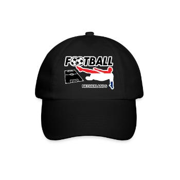 Football Fever Pays-Bas - Casquette classique - noir/noir - Devant