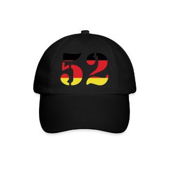 Maillot 52 numéros Allemagne - Casquette classique - noir/noir - Devant