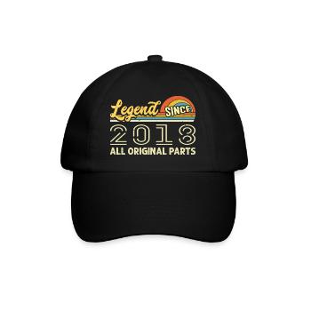 Légendaire depuis 2018 Anniversaire 2018 Millésime 2018 - Casquette classique - noir/noir - Devant