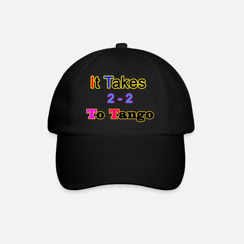 It Takes 2 to Tango - Baseball Cap - black/black