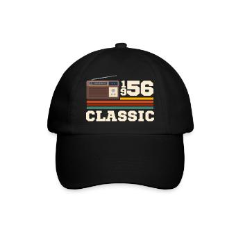 Anniversary 1956 retro classic - Baseball Cap - black/black - Front