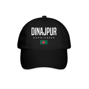 Dinajpur Bangladesh - Baseball Cap - black/black - Front