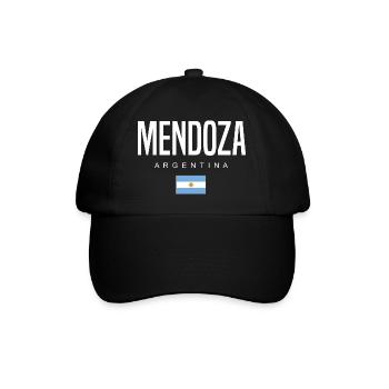 Mendoza Argentine Argentin - Casquette classique - noir/noir - Devant