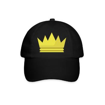 Crown - Baseball Cap - black/black - Front