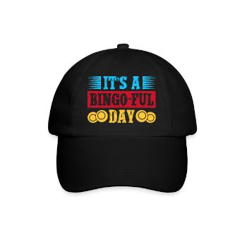 Jeu de bingo C’est le bingo-ful du jour Bingo - Casquette classique - noir/noir - Devant