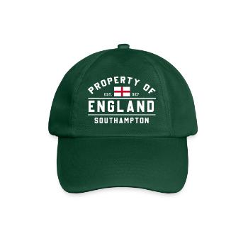 England Flag Southampton - Baseball Cap - bottle green - Front