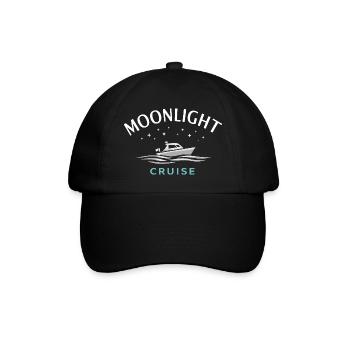 Navigation de nuit avec - Casquette classique - noir/noir - Devant