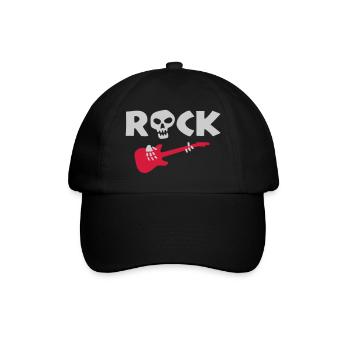 rock_skeleton - Casquette classique - noir/noir - Devant