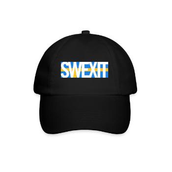 SWEXIT - Baseball Cap - black/black - Front