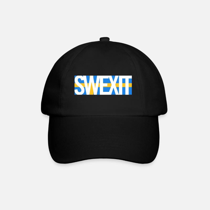 SWEXIT - Baseball Cap - black/black