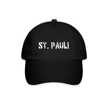 Hamburg St. Pauli - Baseball Cap - black/black - Front
