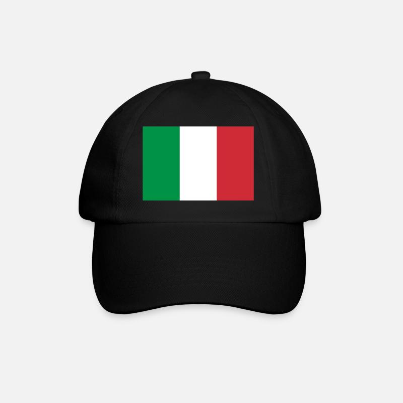 Italie - Casquette classique - noir/noir