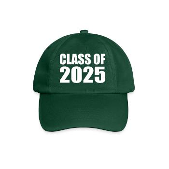 Class of 2025 - Baseball Cap - bottle green - Front