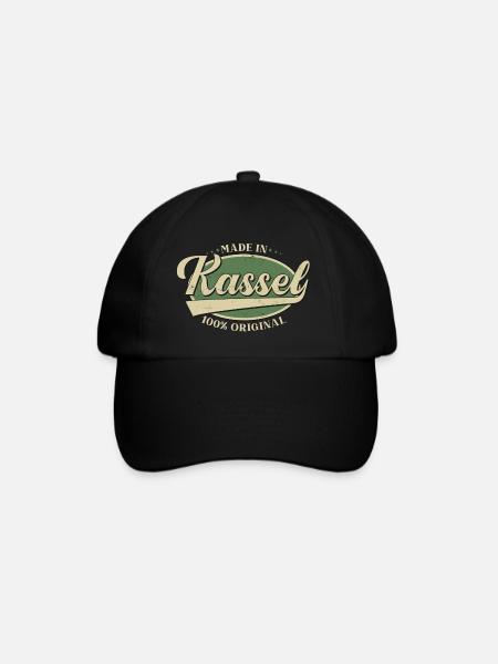 Kassel Kasseler Original - Baseballkappe - Schwarz/Schwarz