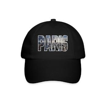 Paris - Casquette classique - noir/noir - Devant