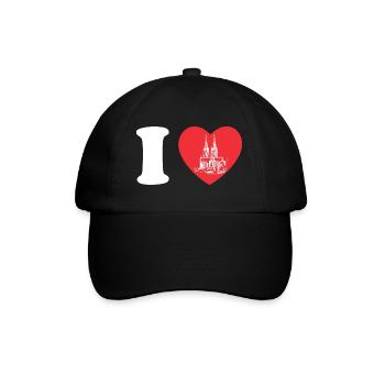 I love Köln Ich liebe Köln Cologne Germany - Baseball Cap - black/black - Front