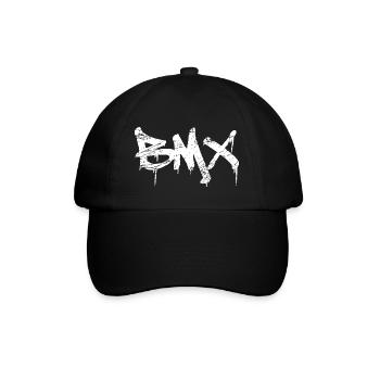 BMX - Baseballkappe - Schwarz/Schwarz - Vorne
