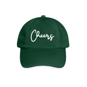 Cheers toast - Baseball Cap - bottle green - Front