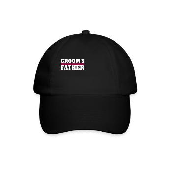 Grooms father - Casquette classique - noir/noir - Devant