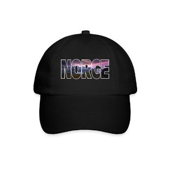 Norway - Baseball Cap - black/black - Front