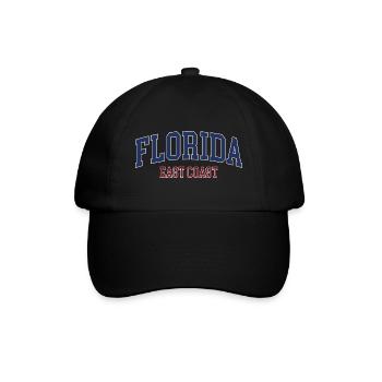 Florida - Baseballkappe - Schwarz/Schwarz - Vorne