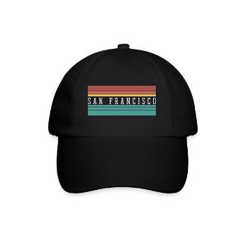 San Francisco - Baseball Cap - black/black - Front