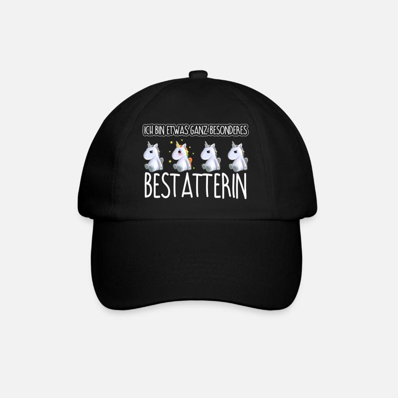 BESTATTERIN - Toll - Baseballkappe - Schwarz/Schwarz