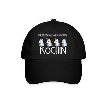 KÖCHIN - Toll - Baseballkappe - Schwarz/Schwarz - Vorne