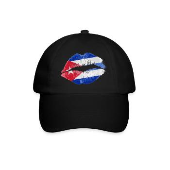 Kiss (Cuba / Cuba) - Casquette classique - noir/noir - Devant