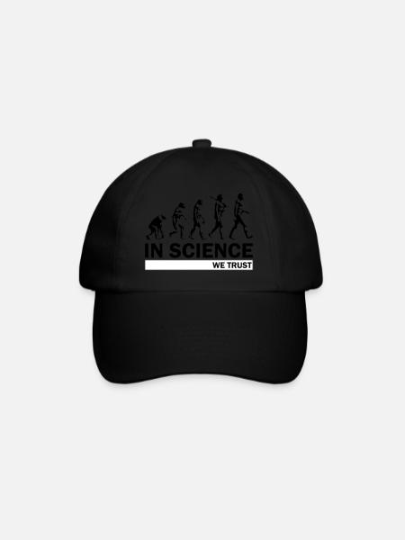 Science Evolution - Baseball Cap - black/black