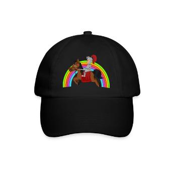 Ritter Knight - Baseballkappe - Schwarz/Schwarz - Vorne