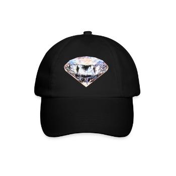 Diamant - Baseballkappe - Schwarz/Schwarz - Vorne