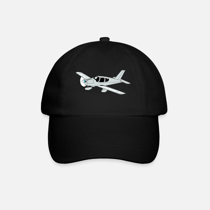 Avion 3 - Casquette classique - noir/noir