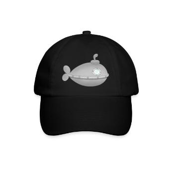 Monde sous-marin sous-marin sous-marin - Casquette classique - noir/noir - Devant