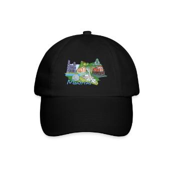 My favorite city design - Montreal - Baseball Cap - black/black - Front