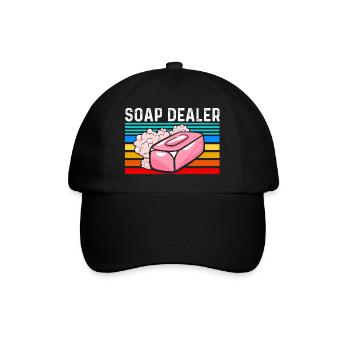 Savon Soap Dealer faire hobby - Casquette classique - noir/noir - Devant