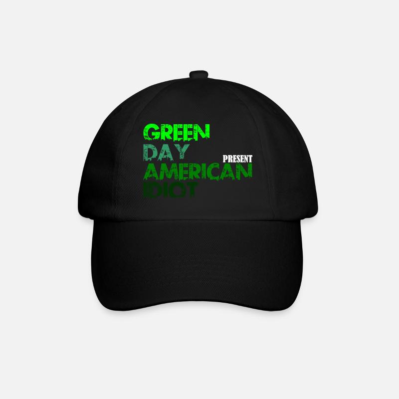 American Idiot - Baseballkappe - Schwarz/Schwarz