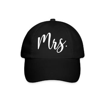 Mrs. - Cool Matching Gift For Married Women - Baseball Cap - black/black - Front