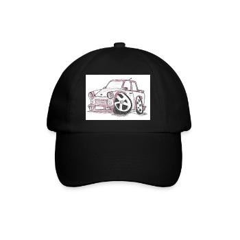 T CAR - Baseball Cap - black/black - Front