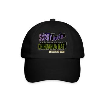 Greyhound Great Dane cadeau cadeau cadeau d’anniversaire - Casquette classique - noir/noir - Devant