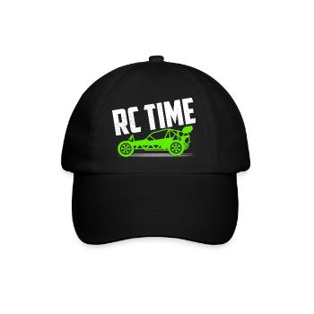 RC Time Model Car Remote Control - Baseball Cap - black/black - Front