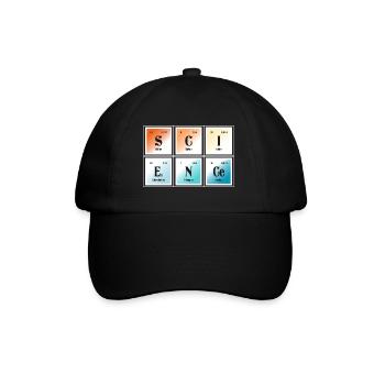 | scientifique Tableau périodique des éléments - Casquette classique - noir/noir - Devant