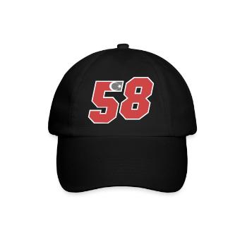 Sivas - Casquette classique - noir/noir - Devant