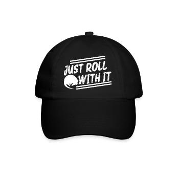Cadeau de tatou Dicton drôle - Casquette classique - noir/noir - Devant