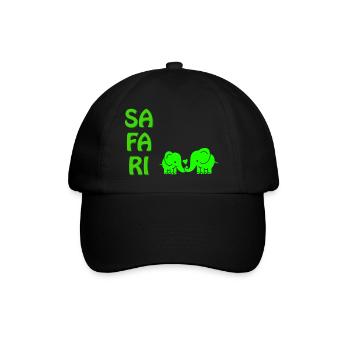 SA FA RI - Casquette classique - noir/noir - Devant