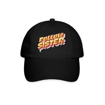 Follow Sister - You play the 2nd violin - Baseball Cap - black/black - Front