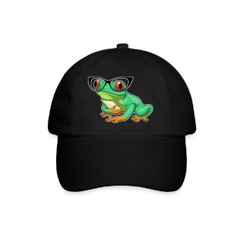 Bureau des lunettes du secrétaire grenouille - Casquette classique - noir/noir - Devant