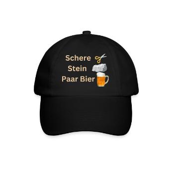 blockedName - Baseballkappe - Schwarz/Schwarz - Vorne