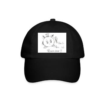 Evali Prinzessin - Baseballkappe - Schwarz/Schwarz - Vorne
