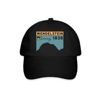 Wendelstein Finisher Hike Hiking Climbing - Baseball Cap - black/black - Front